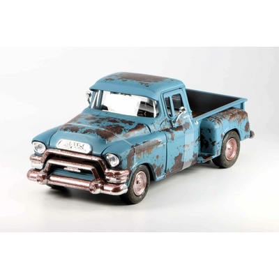 GMC Blue Chip Pick up 1955 modrá s rzíMOTORMAX 1:24