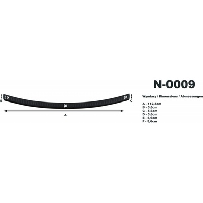Nášľap kufra Nissan Qashqai I 2007-2013 5miest