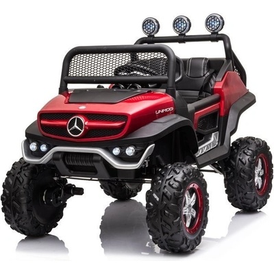 Mamido Elektrické autíčko Mercedes Benz Unimog S 4x4 červená