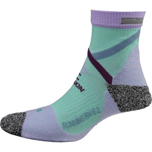 P. A. C P. A. C. Дамски чорапи за бягане P. A. C. Women's 6.2 Running Reflective Pro Mid Compression Running socks - Mint / Lilac - размер 35-37 (EU) (201-8965-0111)