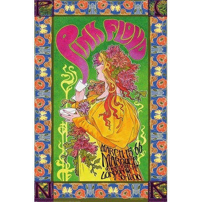 Plagát, Obraz - Pink Floyd ‘66, 61 × 91.5 cm