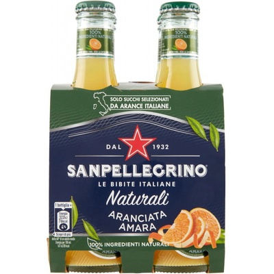 San Pellegrino horký pomaranč 4 x 200 ml