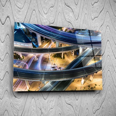 Art gift Стъклено АРТ пано - Пътища