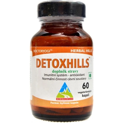 Herbal Hills Detoxhills Bylinné kapsule 60 kapsúl