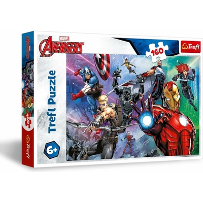 TREFL Marvel Hrdinové vždy připraveni 160 dílků