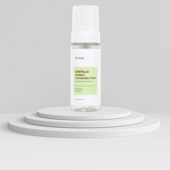 Iunik Centella Bubble Cleansing Foam čistící pěna s pupečníkem asijským 150 ml
