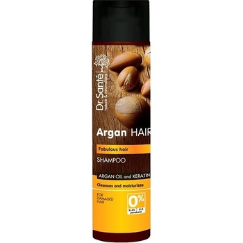 Dr. Santé Argan hydratačný šampón pre poškodené vlasy Argan Oil and Keratin Cleanses and Moisturizes 1000 ml