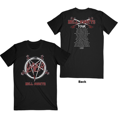 Slayer tričko Hell Awaits Tour čierne