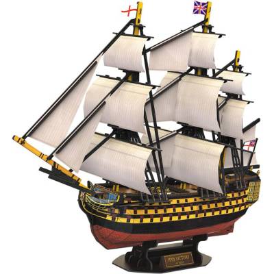 CubicFun 3D Пъзел Cubic Fun от 189 части - Кораб HMS Victory (T4019h)