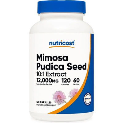 Мимоза пудика 600 mg 120 капсули | Nutricost (67990 (610101) NC)