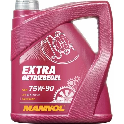 MANNOL EXTRA GETRIEBEOEL 75W90 API GL4/GL5 LS- olej převodový syntetický 4L (75W-90)