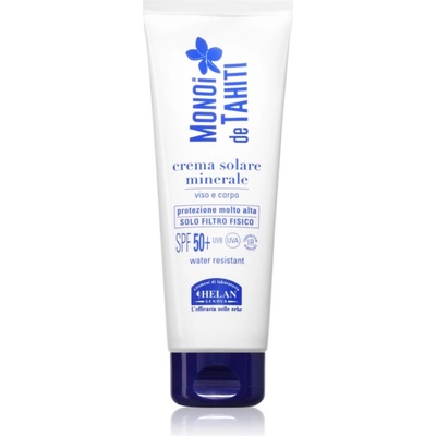 Helan MONOÏ de TAHITI Mineral Sun Cream SPF50+ слънцезащитен крем за лице и тяло 125ml