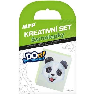 UNIPAP kreativní set samolepky panda