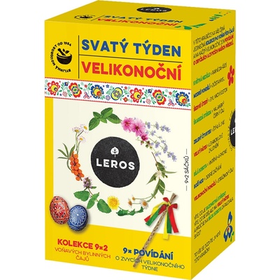 Leros Svatý týden velikonoční nálevové sáčky 9 x 2 g