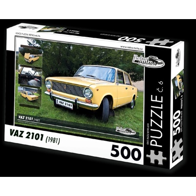 Retro-auta č. 6 VAZ 2101 1981 500 dielov