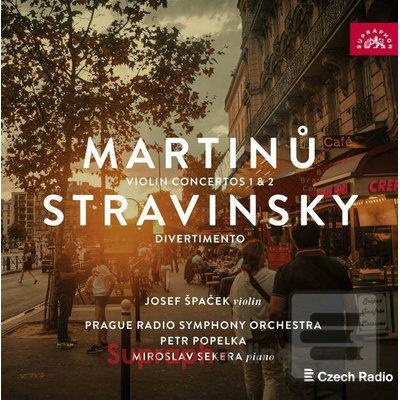 Špaček Josef - Martinů,Stravinskij:Houslové koncerty 1,,Dive. 2 CD