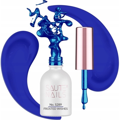 SAUTE NAILS S289 Frosted Wishes Hybridní lak na nehty UV LED Gel 8ml