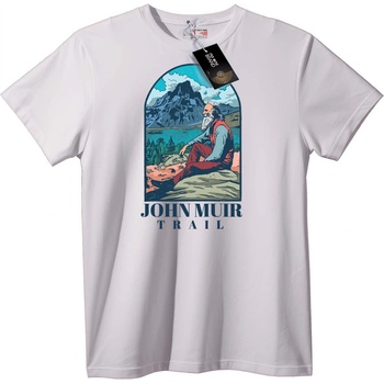 NOONEBRAND Тениска John Muir Планинска Пътека - 4XL, Black