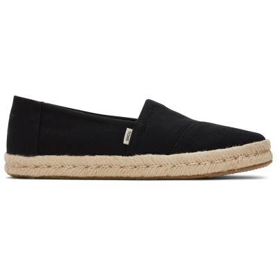 Дамски маратонки TOMS Women's Alpargata Rope 2.0 Sneakers - Black II - размер 36, 5 (EU) (124-0700-1113)