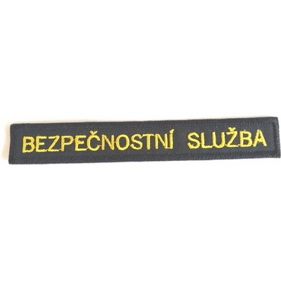 Triangles Nášivka Bezpečnostní služba Z0450Ž - žlutá výšivka Barva: Žlutá