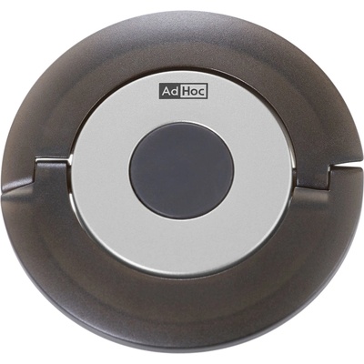 AdHoc Тапа за шампанско Gusto черно-сребриста (AH-FV53)