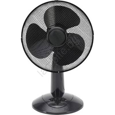 EUROLAMP Настолен вентилатор 55 w/230 v, диаметър 40 см, черен (eu0680)