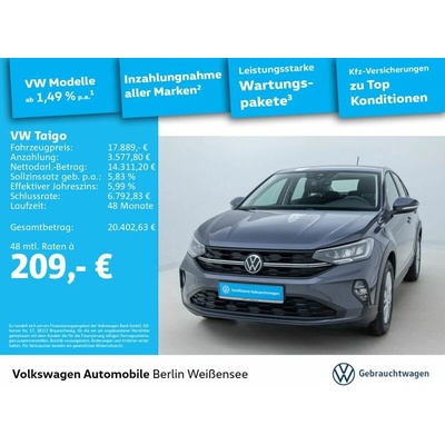 Volkswagen Taigo 1.0 TSI 70 kW