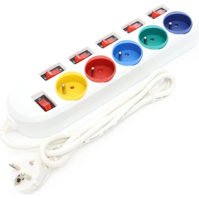 Kraft&Dele 5 Plug 3 m Switch KD4001