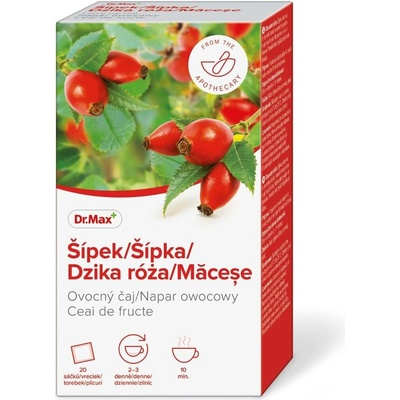 Dr.Max Šípek ovocný čaj 20 x 3,5 g