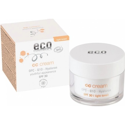 Eco Cosmetics CC krém SPF30 BIO light 50 ml – Zboží Mobilmania