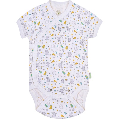 Bio Baby Боди с къс ръкав Bio Baby - органичен памук, 74 cm, 6-9 месеца (97220105)