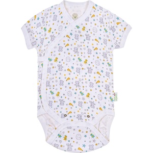 Bio Baby Боди с къс ръкав Bio Baby - органичен памук, 74 cm, 6-9 месеца (97220105) - baby