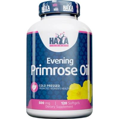 Haya Labs Evening Primrose Oil (Cold Pressed) 500 mg [120 Гел капсули]