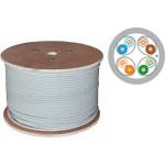 ALANTEC Инсталационен кабел ALANTEC U/FTP cat. 6A Dca LSOH 500m сив (KIF6ALSOH500D)