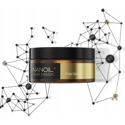 Nanoil Keratin regeneračná maska na vlasy 300 ml