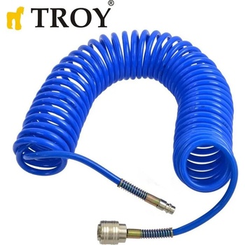 Image 1 of TROY Маркуч за въздух - спирален 15 м / Troy 18616 / (T 18616)