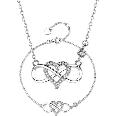 Silenti Jewelry Сребърен комплект "Свързаност