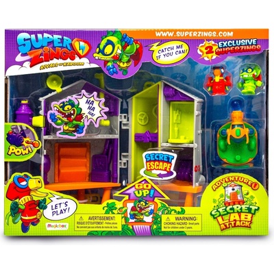 Magic Box Sada Super Zings Tajná laboratoř