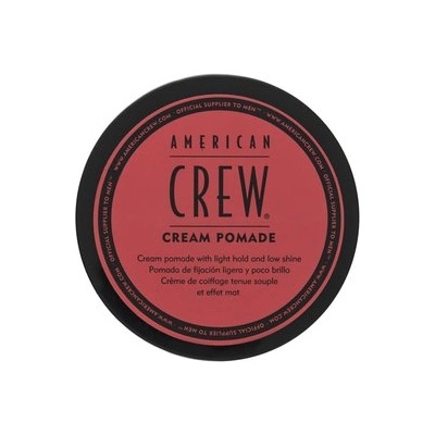 American Crew Cream Pomade помада за коса за слаба фиксация 85 ml