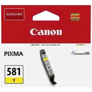 Canon ГЛАВА ЗА CANON PIXMA TR 7550/8550/TS 6150/6151/8150/8151/8152/9150/9155 - Yellow - ink tank - /581/ - CLI-581Y (CLI581Y) - PN 2105C001 (201CANCLI581Y)