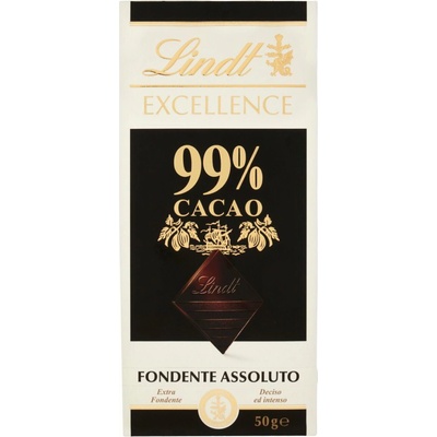 Lindt Excellence 99 % Cacao Horká čokoláda 50 g
