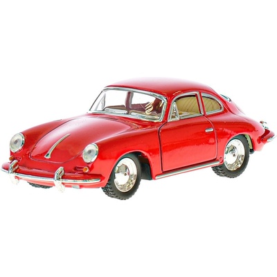 Kinsmart Carrera Auto Porsche 356B červené