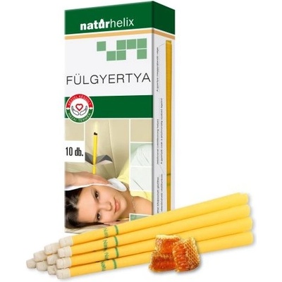 Naturhelix Ušní svíčka natur 10 ks – Sleviste.cz