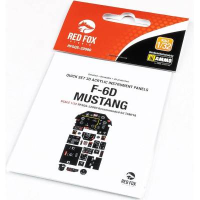 Tamiya Red Fox Studio Kft. Red Fox Studio F-6D Mustang for 1:32