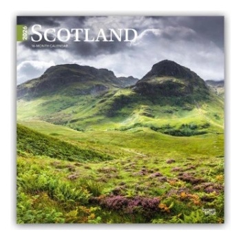 Browntrout Verlags GmbH Scotland - Schottland 2026 - 16-Monatskalender