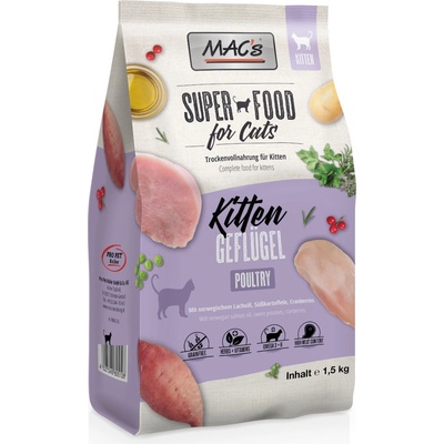 MAC's Superfood for Cats Kitten 1,5 kg