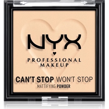 Image 1 of NYX Professional Makeup Can't Stop Won't Stop Mattifying Powder матираща пудра цвят 02 Light 6 гр