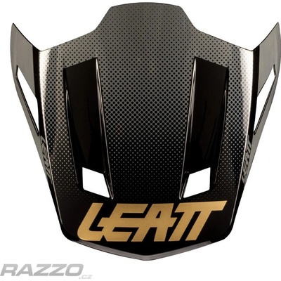 Náhradní kšilt helmy Leatt Visor Moto 8.5 V25 Black