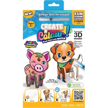 Create N Colour Творчески комплект Create N Colour - Куче и прасенце (201016)