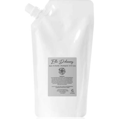 Alda cosmetics Ella Delannoy organický šampon na tělo a vlasy 310 ml